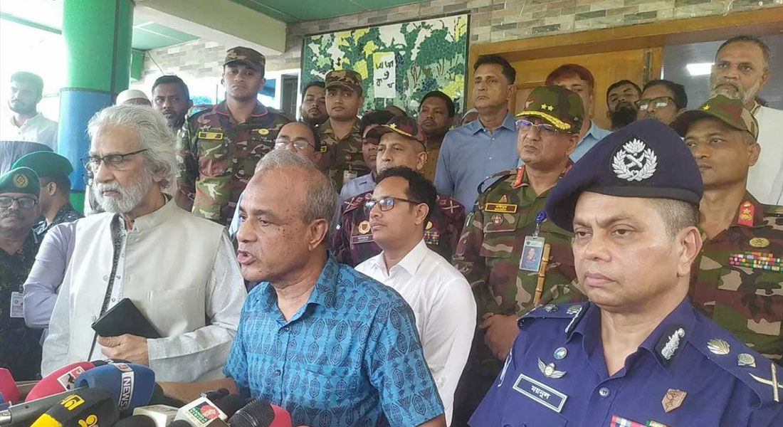 পাহাড়ের আইনশৃঙ্খলার অবনতির চেষ্টা করলে হাত ভেঙে দেওয়া হবেঃ স্বরাষ্ট্র উপদেষ্টা