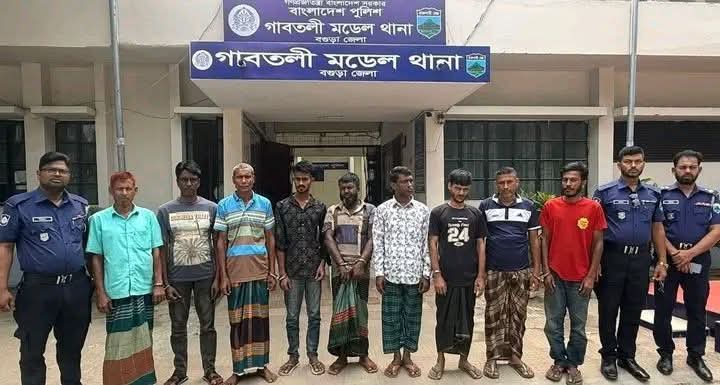 বগুড়ার গাবতলীতে 